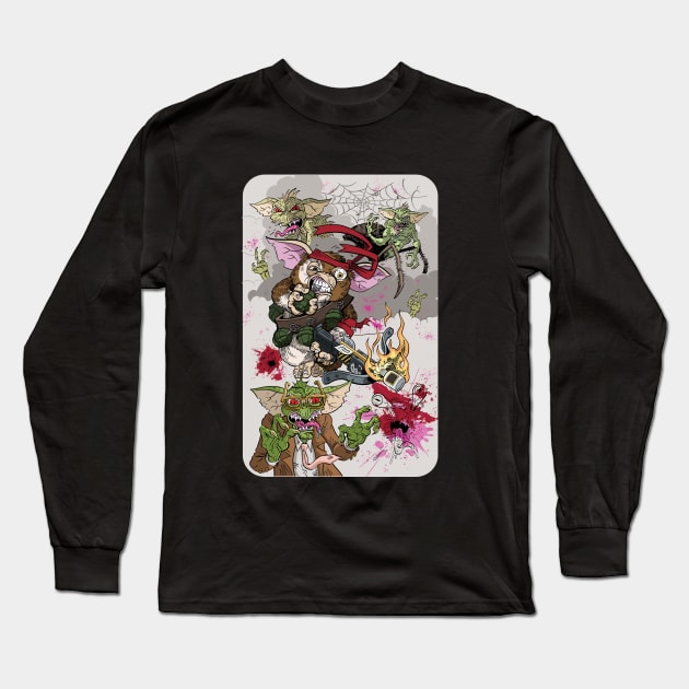Gizmo's Revenge Long Sleeve T-Shirt by GrimaceGraphics